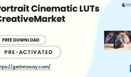 Portrait Cinematic LUTs CreativeMarket