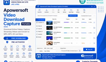 Apowersoft Video Download Capture 6.6.4.0 Portable