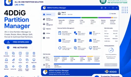 4DDiG Partition Manager 4.3.1.8