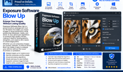 Exposure Software Blow Up 3.1.8.0