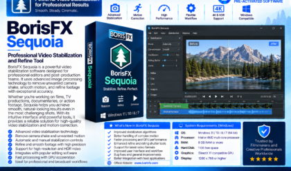 BorisFX Sequoia 2026.5 v18.5.1