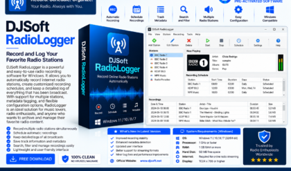 DJSoft RadioLogger 4.1.6.0