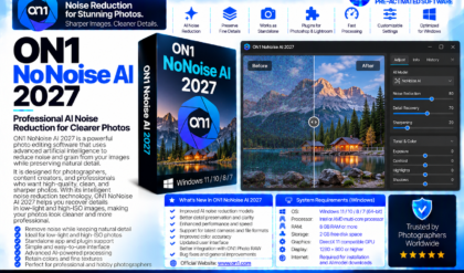 ON1 NoNoise AI 2027 v27.0.0.19336
