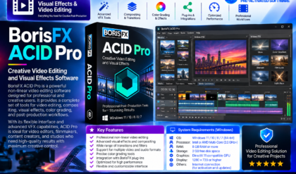 BorisFX ACID Pro 2026.0.0.25